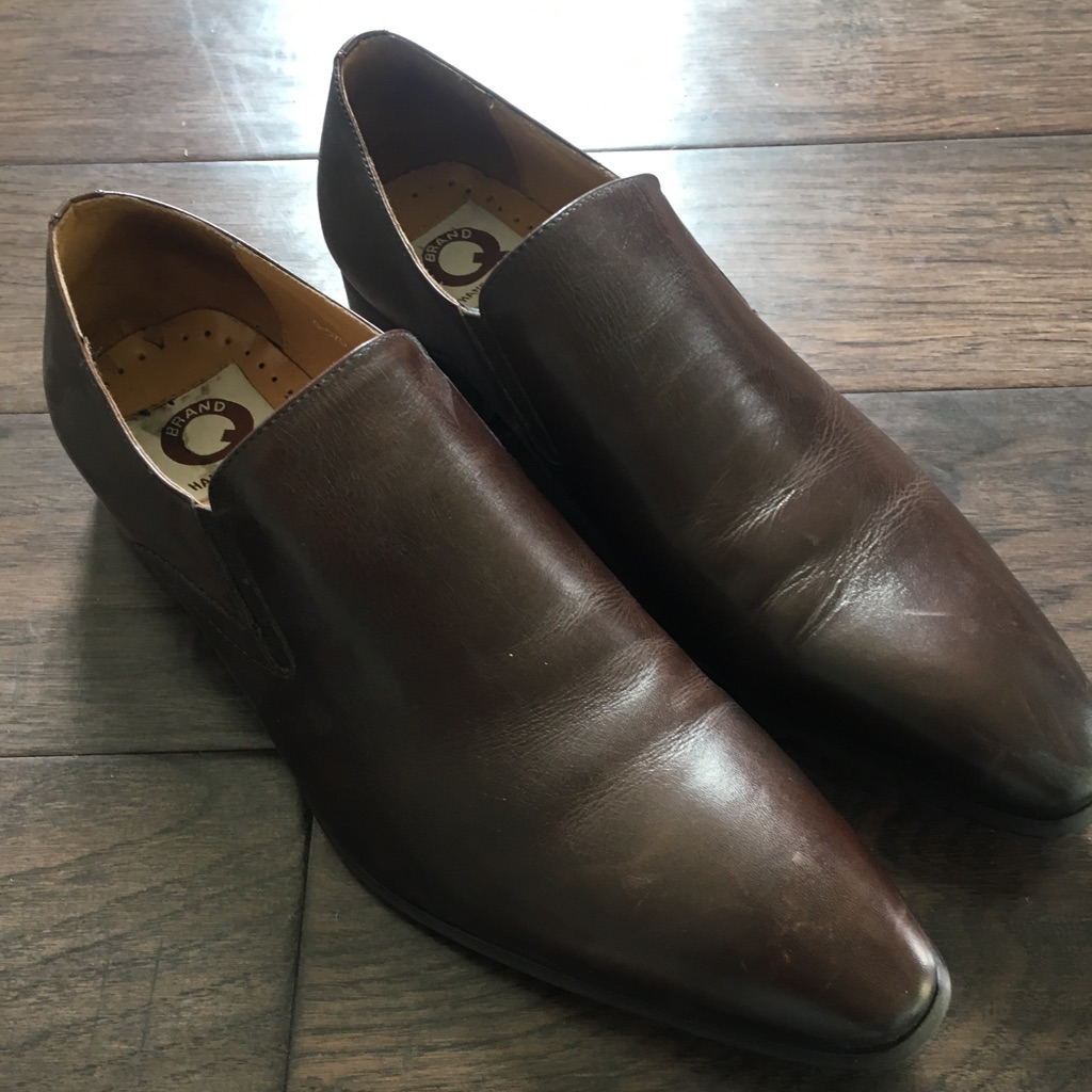 Q Brand Nwt Unused Brown Oxford Shoes